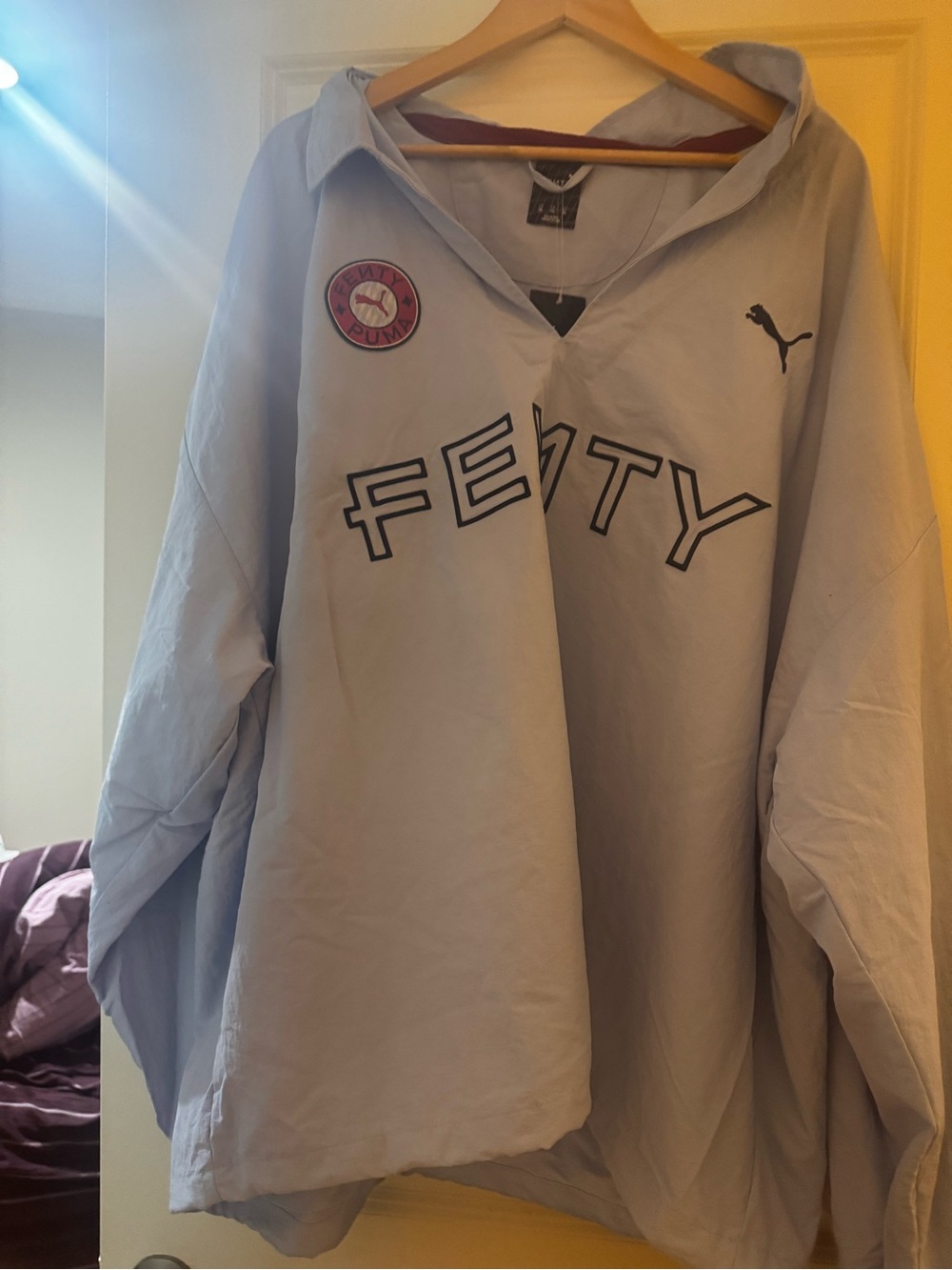 Puma FENTY Oversized Light Blue Pullover